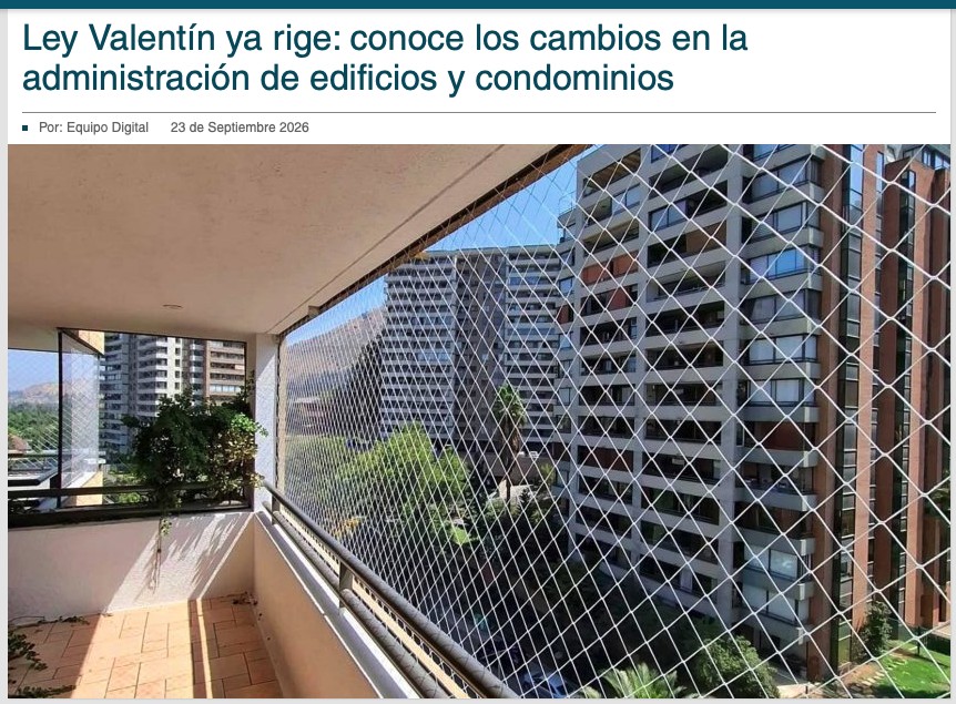 Artículo de Diario Concepción: Ley Valentín ya rige
